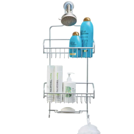 Better Houseware Rustproof Extra-Large Shower Caddy, Metallic