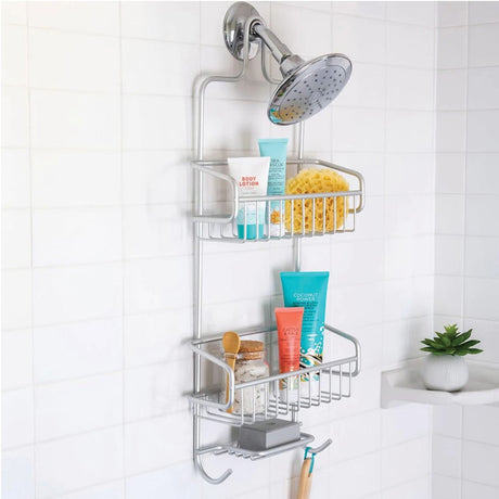 Better Houseware Rustproof Extra-Large Shower Caddy, Metallic