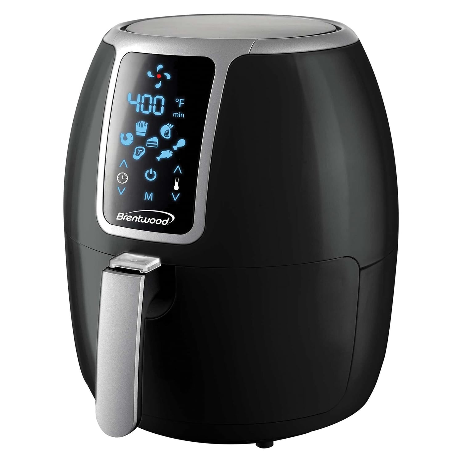 Brentwood 1400-Watt Electric Digital Air Fryer, 4 Qt.