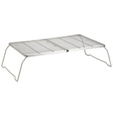 Brentwood 25-In. x 17-In. Heavy-Duty Stainless Steel Portable Folding Campfire Grill with Carry Bag, BB-17X25SS