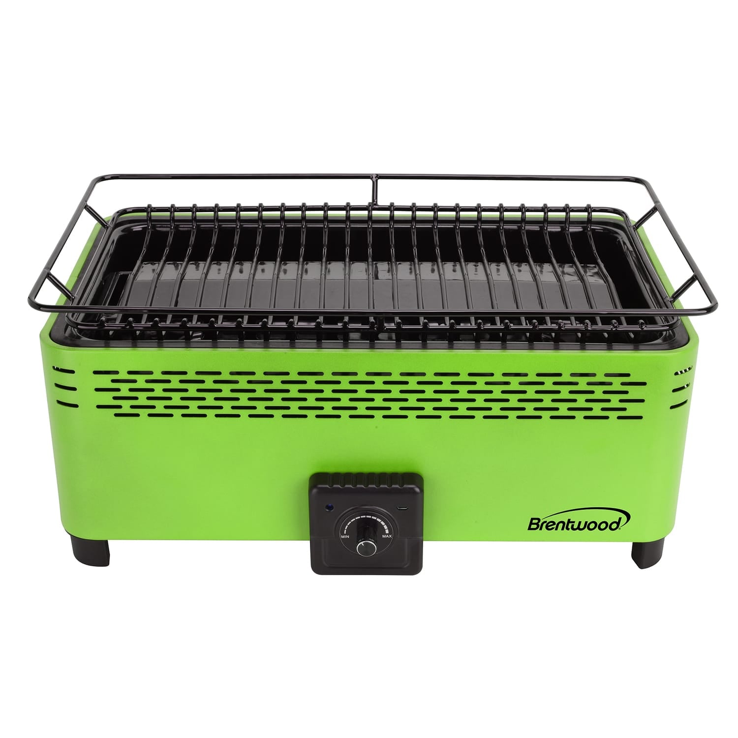 Brentwood 14-In. x 8-In. Rectangular Nonstick Smokeless Portable BBQ