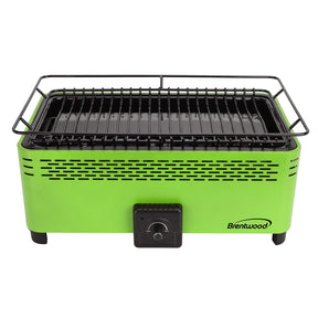 Brentwood 14-In. x 8-In. Rectangular Nonstick Smokeless Portable BBQ