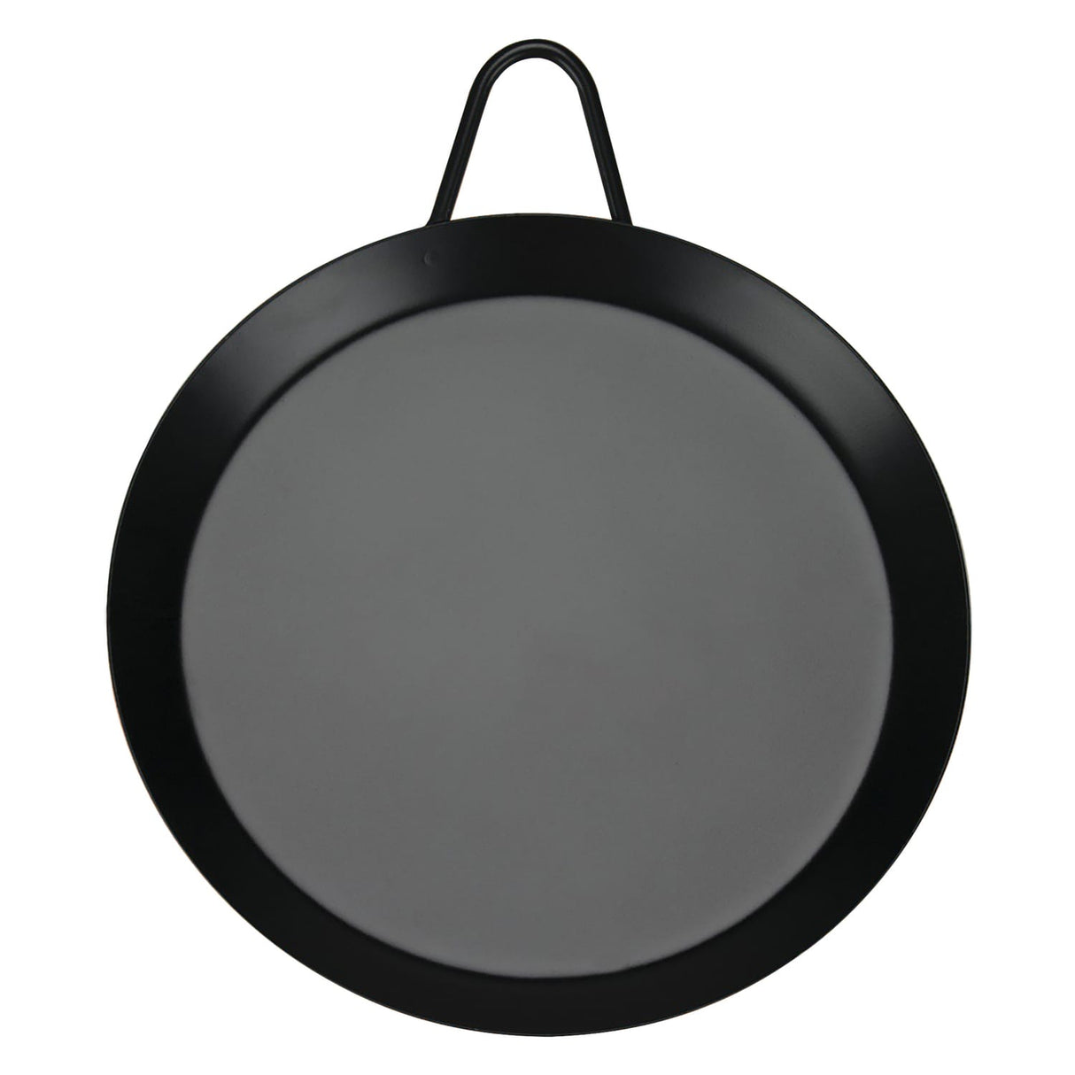 Brentwood Carbon Steel Nonstick Round Comal Griddle for Single Burner, 9.5 In.