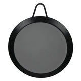 Brentwood Carbon Steel Nonstick Round Comal Griddle for Single Burner, 9.5 In.