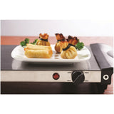 Brentwood 180-Watt 4.5-Qt. 3-Pan Buffet Server and Warming Tray, Silver