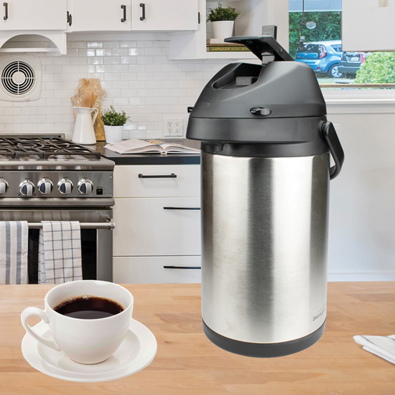 Brentwood Airpot Hot and Cold Drink Dispenser, 3.5 L