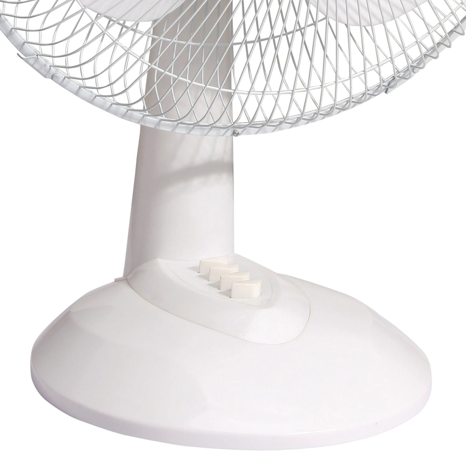 Brentwood 12-In. 3-Speed 32-Watt Oscillating Desk Fan