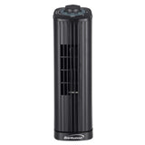 Brentwood 14-in. Portable Oscillating Tower Fan with 3 Speeds, 53 CFM, 50° Oscillation, 25 Watts, 61-in. Cord