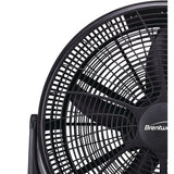 Brentwood 20-In. Portable High-Velocity Air-Circulator Floor Fan with 3 Speeds, 5 Blades, 90° Pivoting Head, 60-In. Cord
