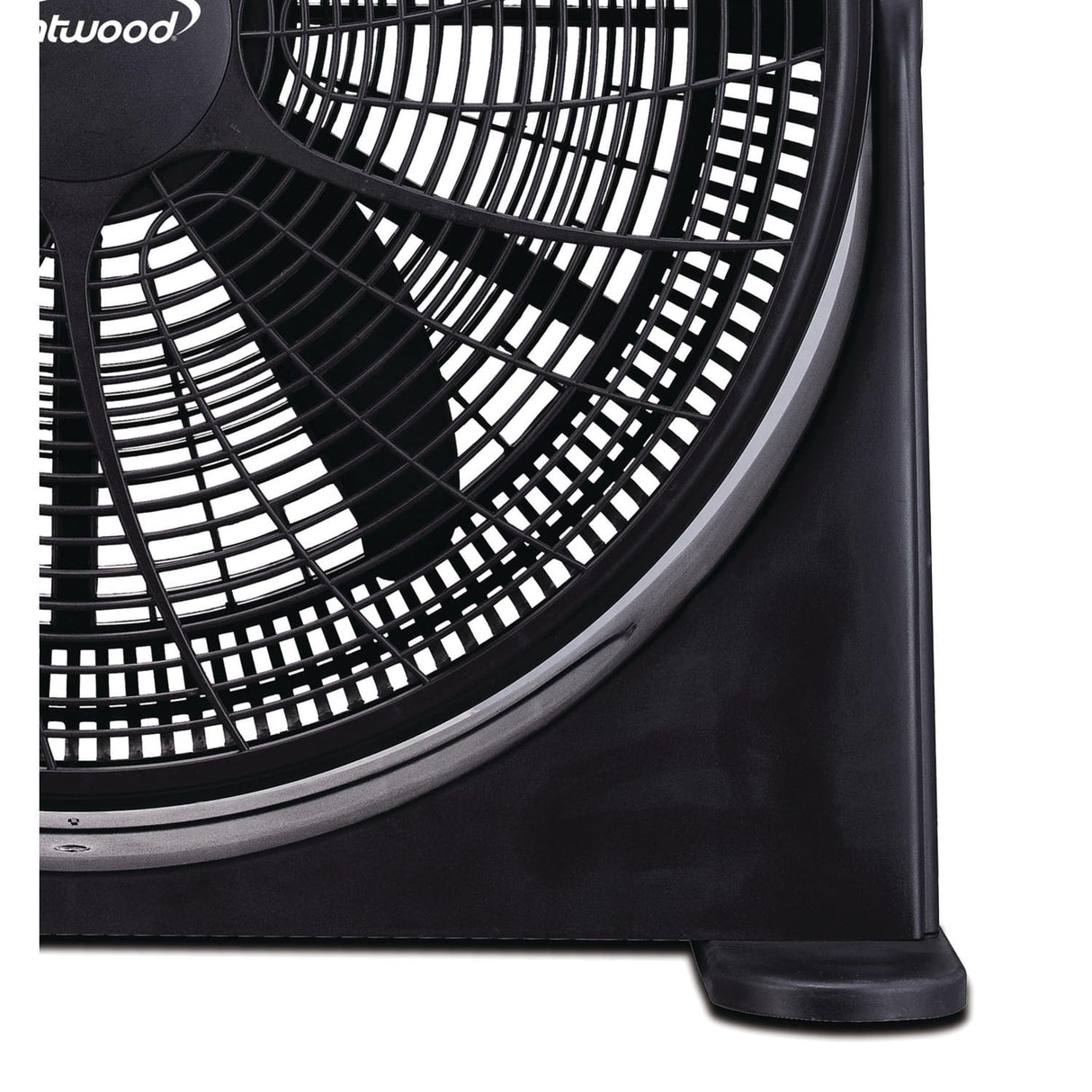 Brentwood 20-In. Portable High-Velocity Air-Circulator Floor Fan with 3 Speeds, 5 Blades, 90° Pivoting Head, 60-In. Cord