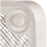 Brentwood 20-In. Portable Box Fan with 3 Speeds, 2294 CFM, 5 Blades, 60 Watts, Slim Design, 72-In. Cord