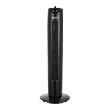 Brentwood 32-In. Portable Oscillating Tower Fan with Timer, 3 Speeds, 275 CFM, 60° Oscillation, 45 Watts, 72-In. Cord, Black