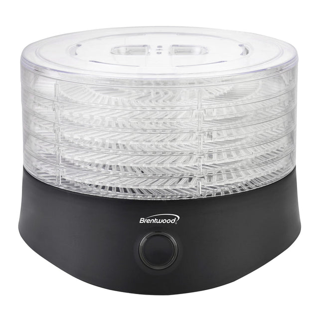 Brentwood 5-Tray Food Dehydrator with Auto Shutoff