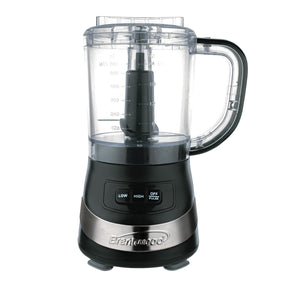 Brentwood 3-Cup Food Processor, Black