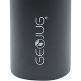 Brentwood Geojug Stainless Steel Vacuum-Insulated Water Bottle, 0.9 L, Black/Silver