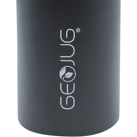 Brentwood Geojug Stainless Steel Vacuum-Insulated Water Bottle, 0.9 L, Black/Silver