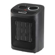 Brentwood 1500-Watt-Max Portable Ceramic Space Heater and Fan, Black, H-C1603BK