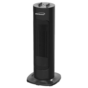 Brentwood 1500-Watt-Max Portable Oscillating Ceramic Tower Electric Space Heater, Black, H-C1618BK