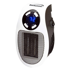 Brentwood 350-Watt Plug-in Wall-Outlet Personal Space Heater