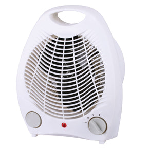 Brentwood Portable Electric Ceramic Space Heater and Fan, 1500/750 Watts/Fan Only, 5000 BTUs, Adjustable Thermostat, Safety Features, 69.6-In. Cord