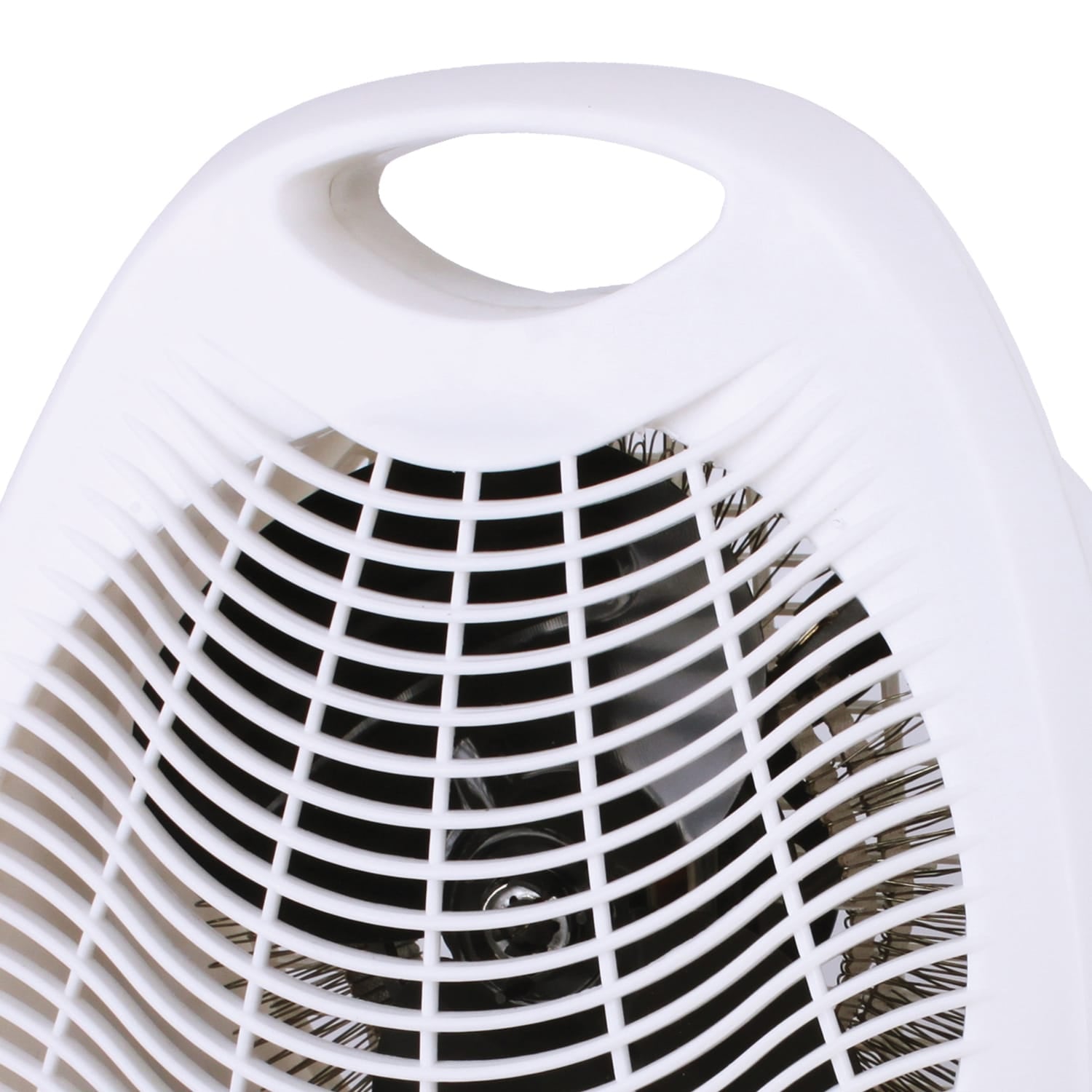 Brentwood Portable Electric Ceramic Space Heater and Fan, 1500/750 Watts/Fan Only, 5000 BTUs, Adjustable Thermostat, Safety Features, 69.6-In. Cord