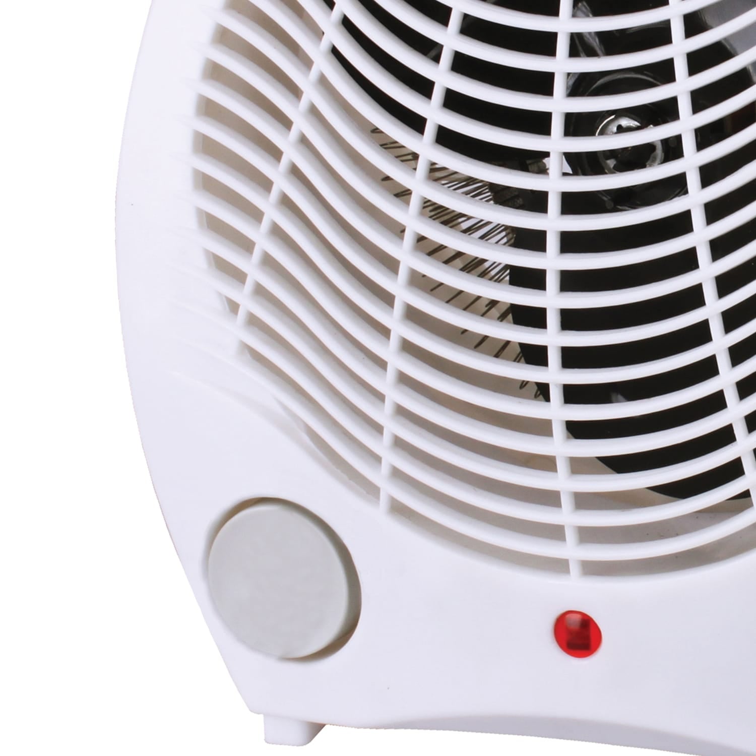 Brentwood Portable Electric Ceramic Space Heater and Fan, 1500/750 Watts/Fan Only, 5000 BTUs, Adjustable Thermostat, Safety Features, 69.6-In. Cord