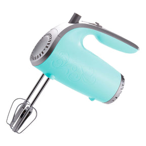 Brentwood Lightweight 5-Speed 150-Watt Electric Hand Mixer, Blue