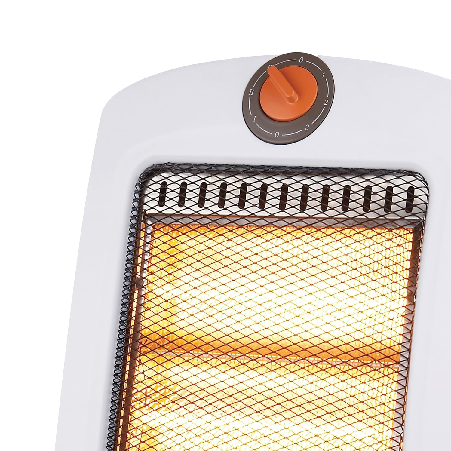 Brentwood H-Q1000Q 1000-Watt-Max Portable Quartz Space Heater, White