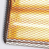 Brentwood H-Q1000Q 1000-Watt-Max Portable Quartz Space Heater, White
