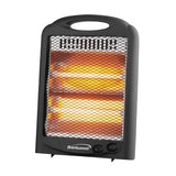 Brentwood H-Q600BK 600-Watt-Max Portable Quartz Space Heater, Black