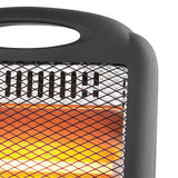 Brentwood H-Q600BK 600-Watt-Max Portable Quartz Space Heater, Black