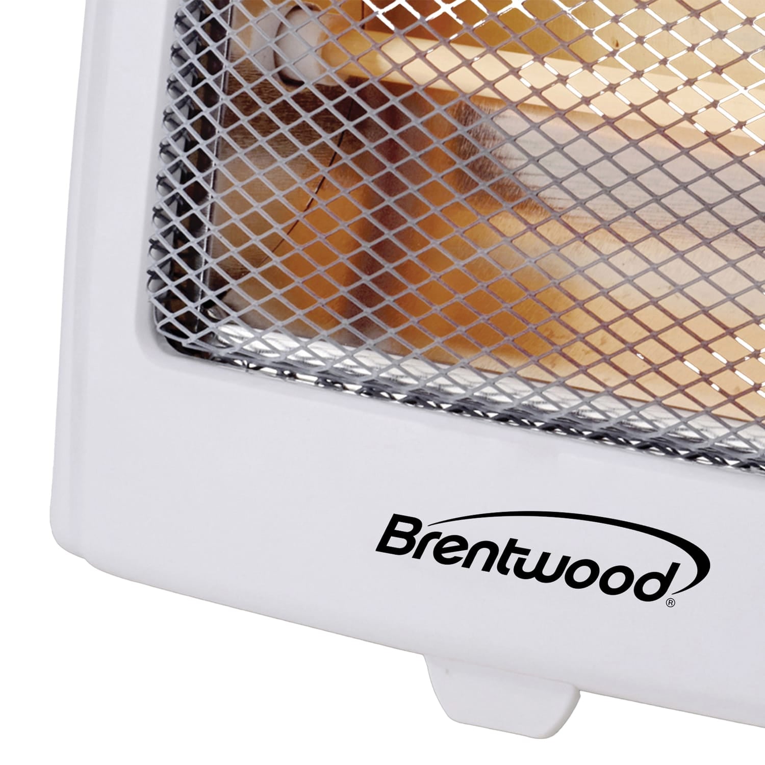 Brentwood H-Q 801W 800-Watt-Max Portable Quartz Space Heater, White