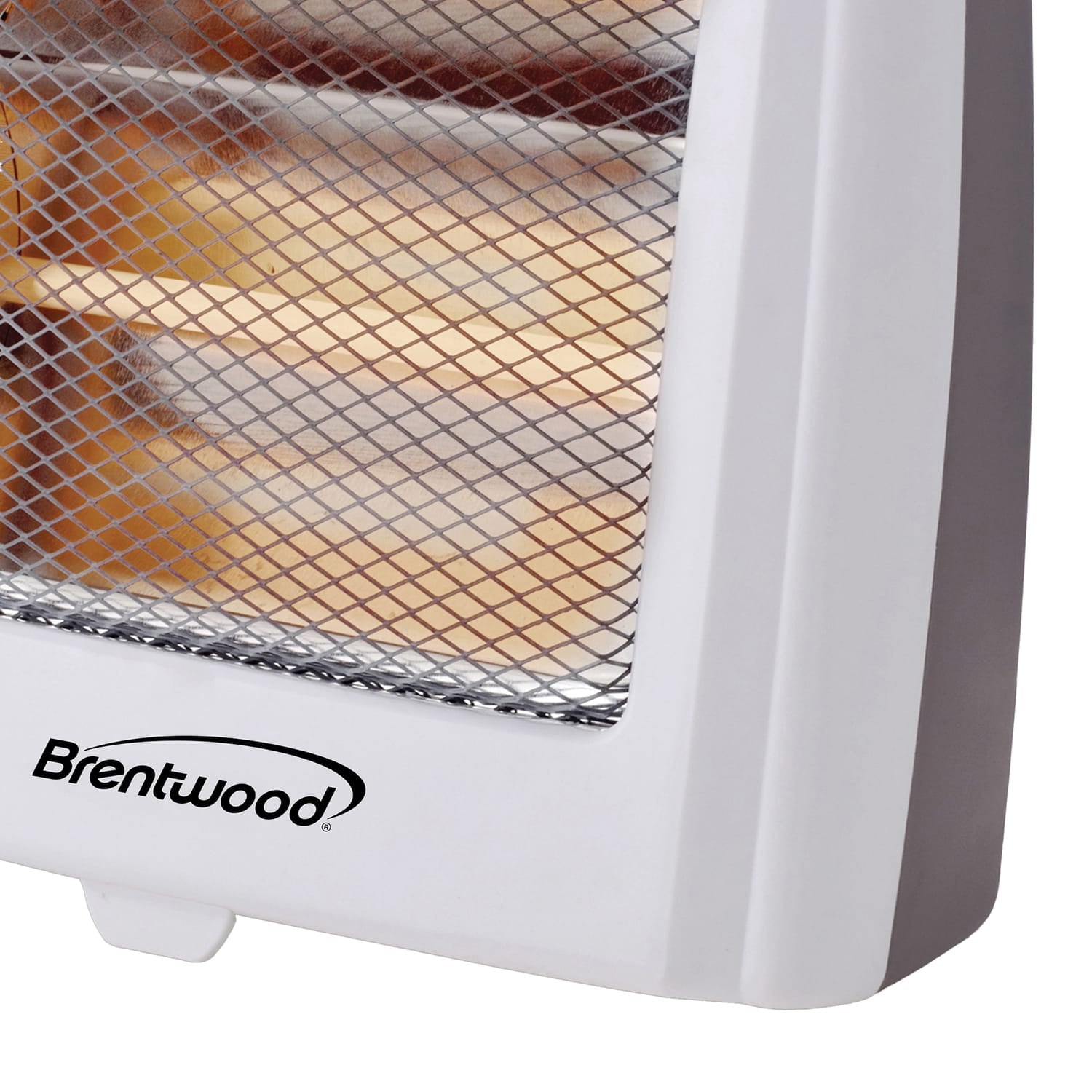 Brentwood H-Q 801W 800-Watt-Max Portable Quartz Space Heater, White