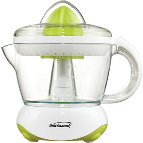 Brentwood Electric Citrus Juicer, 24 Oz., White