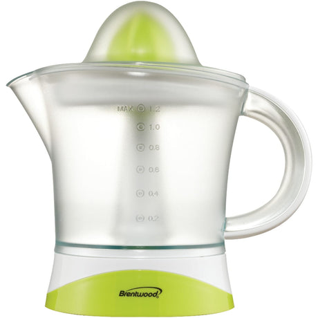 Brentwood Electric Citrus Juicer, 40 Oz., Clear