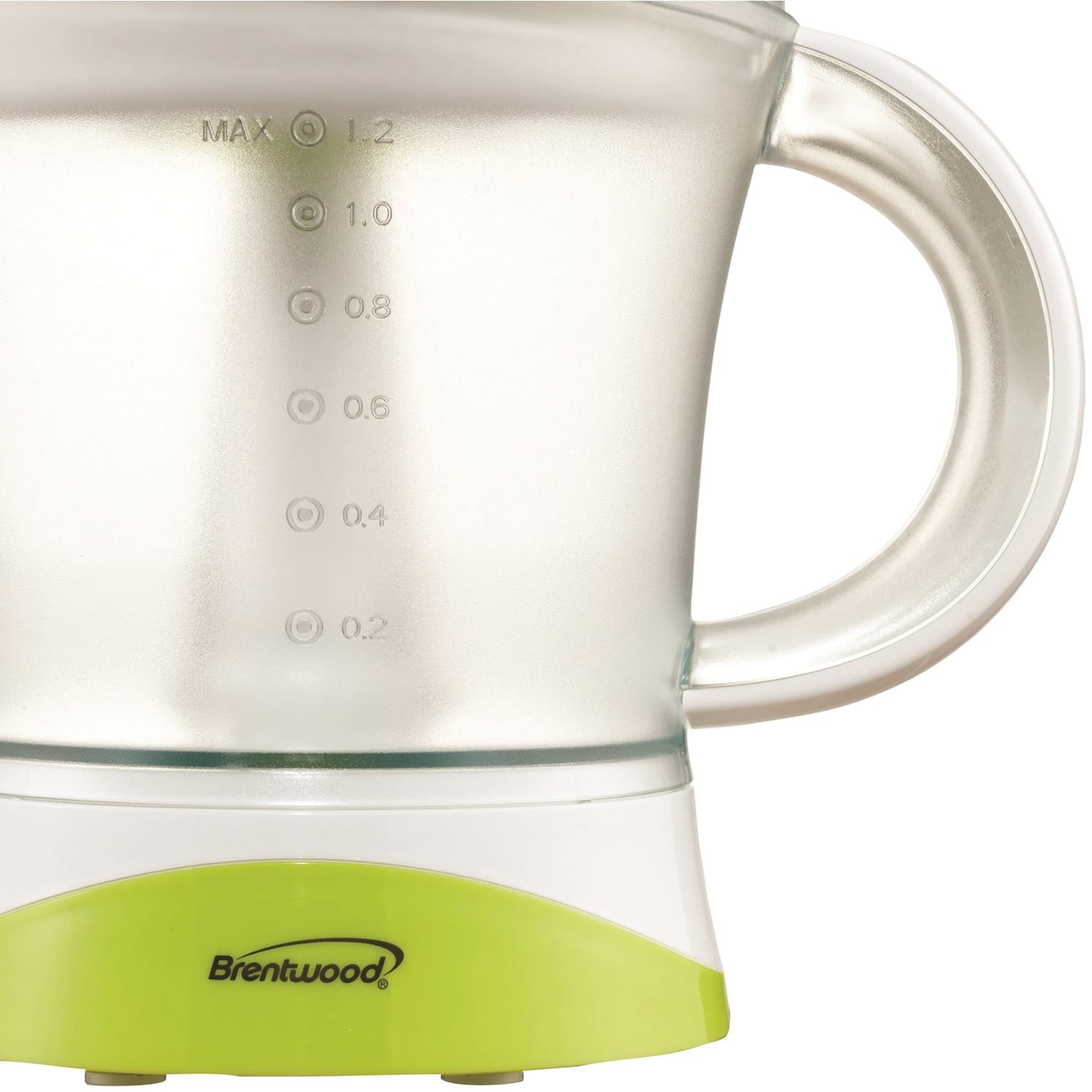 Brentwood Electric Citrus Juicer, 40 Oz., Clear