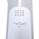 Brentwood Tall Electric Can Opener with Knife Sharpener & Bottle Opener, White