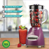 Brentwood 50-Ounce 12-Speed + Pulse Blender, Purple
