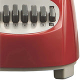 Brentwood 50-Ounce 12-Speed + Pulse Blender, Red