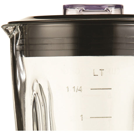 Brentwood 42-Ounce 12-Speed + Pulse Electric Blender with Glass Jar, Black