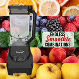 Brentwood Select 8.5-Cup 1000-Watt Professional Smart Blender, Black