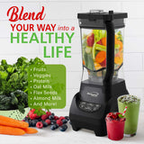 Brentwood Select 8.5-Cup 1000-Watt Professional Smart Blender, Black