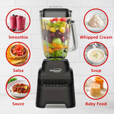 Brentwood Select 5.3-Cup 500-Watt 10-Speed Countertop Blender with Pulse Button