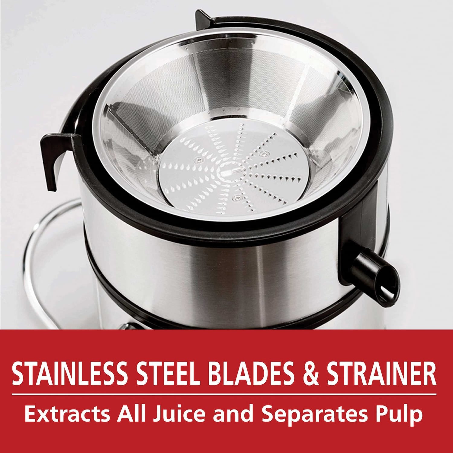 Brentwood 800-Watt 2-Speed Electric Juice Extractor