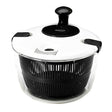 Brentwood Salad Spinner with 5-Qt. Serving Bowl, Black