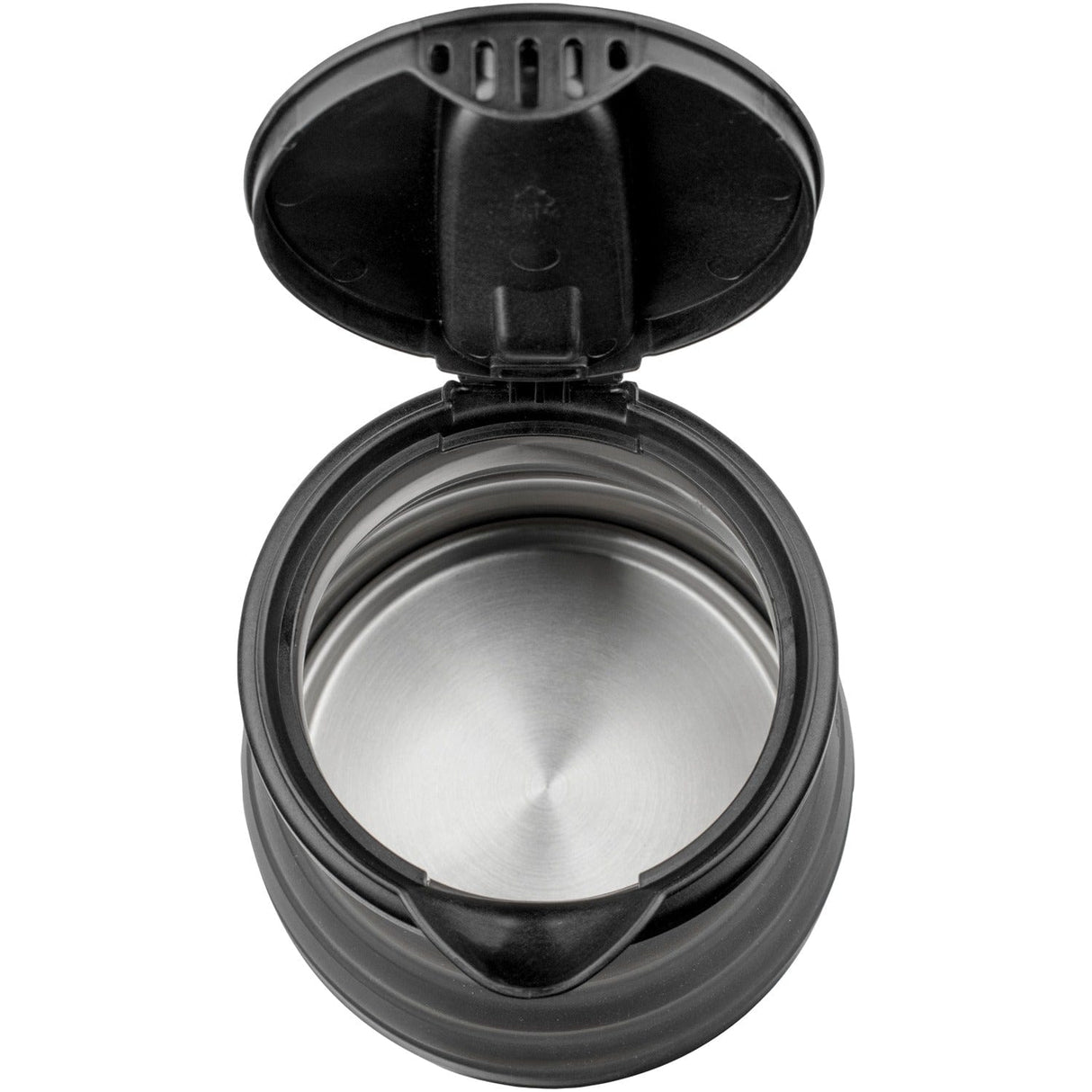 Brentwood .85-Quart Dual-Voltage Collapsible Travel Kettle, Black