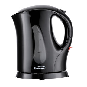 Brentwood BPA-Free 1-Liter Cordless Electric Kettle, Black