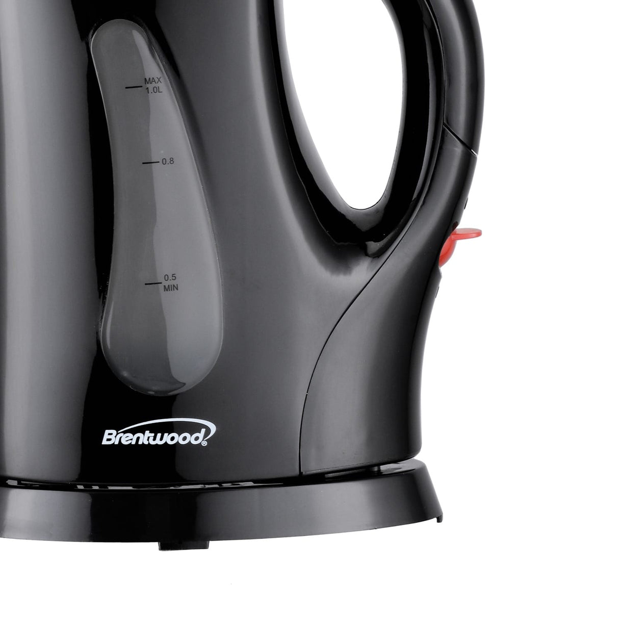Brentwood BPA-Free 1-Liter Cordless Electric Kettle, Black