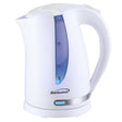 Brentwood 1100W Cordless Electric Kettle with Concealed Stainless Steel Heating Element, 360° Base, Auto Shutoff, Boil-Dry Protection, 1.7 L, White