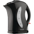 Brentwood 1500-Watt 1.8-Qt. 7-Cup Cordless Plastic Tea Kettle, Auto Shut-off, Black